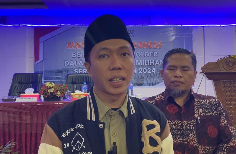 Iin Rudiansyah anggota komisioner Bawaslu Sungai Penuh