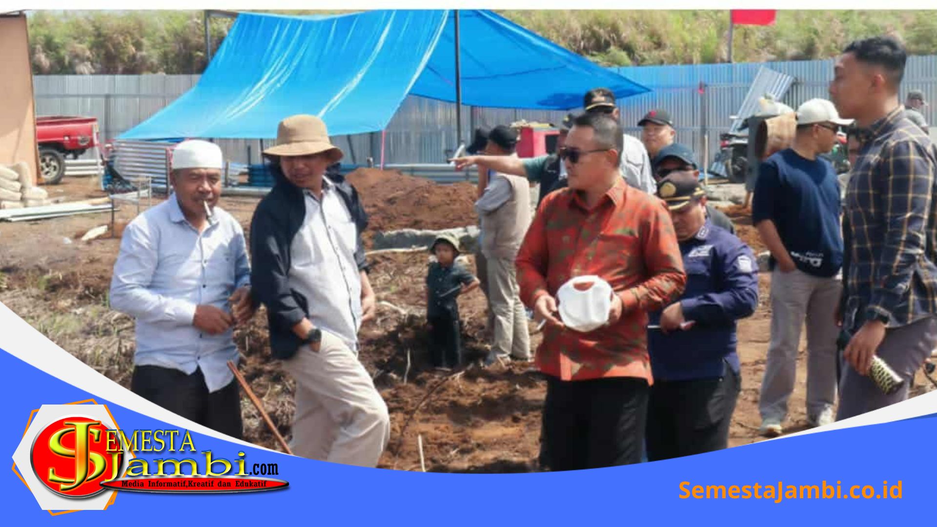 Walikota Sungai Penuh Tinjau Tpst Renah Kayu Embun Solusi Sampah Sungai Penuh