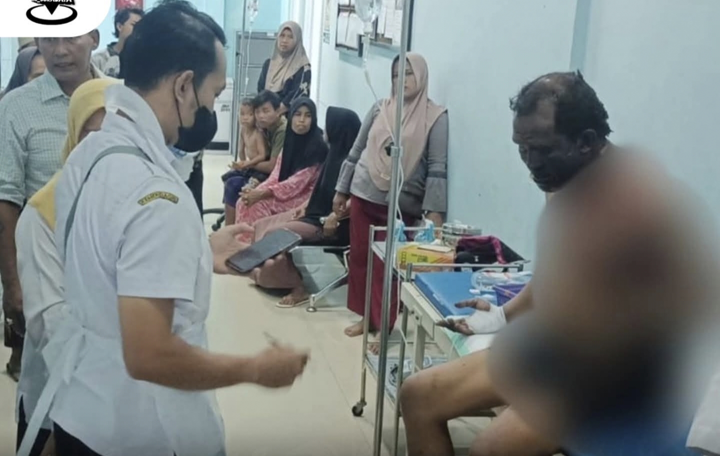 Kondisi Korban Luka Bakar Di Rumah Sakit Sampang