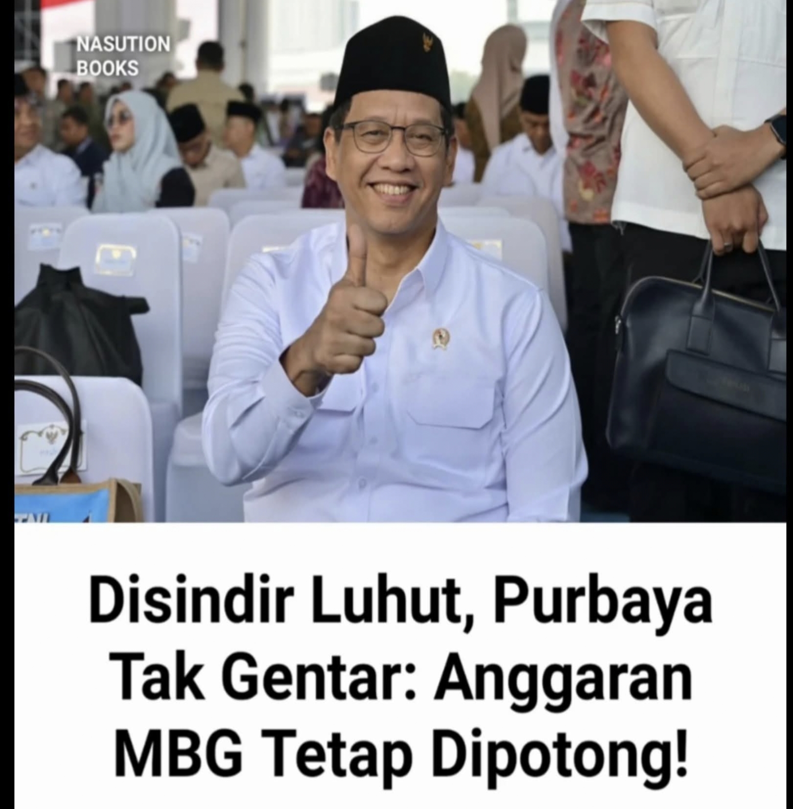 Menkeu Purbaya Yudhi Sadewa