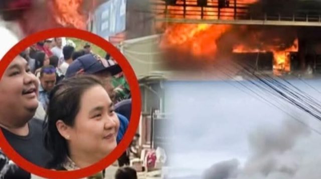 Bangunan Toko Krisna Di Kemiling Hangus Terbakar Setelah Api Membesar