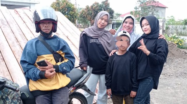 Keluarga Da Menemui Remaja Penolong Anaknya