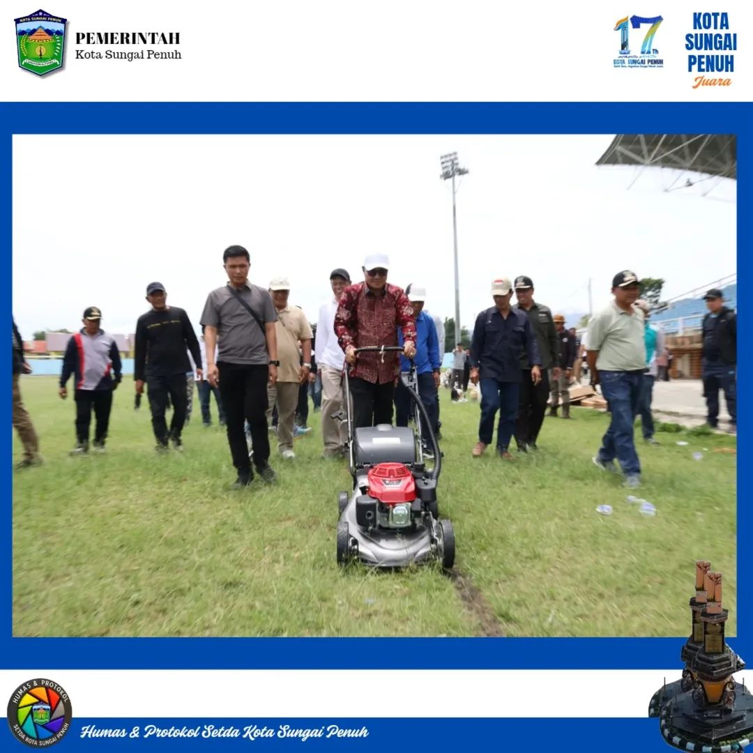 Walikota Alfin Bersama Wakil Walikota Azhar Hamzah Memimpin Pembersihan Hut Ke 17 Kota Sungai Penuhfoto Humas Dna Protokoler Setda Kota Sungaipenuh