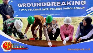 Groundbreaking Sppg Sarolangun Oleh Polres Sarolangun