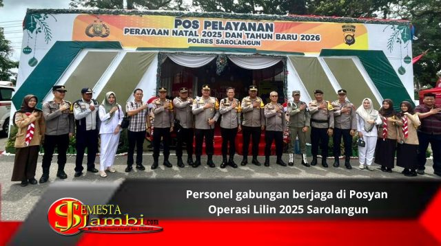 Posyan Dan Pospam Operasi Lilin 2025 Di Sarolangun