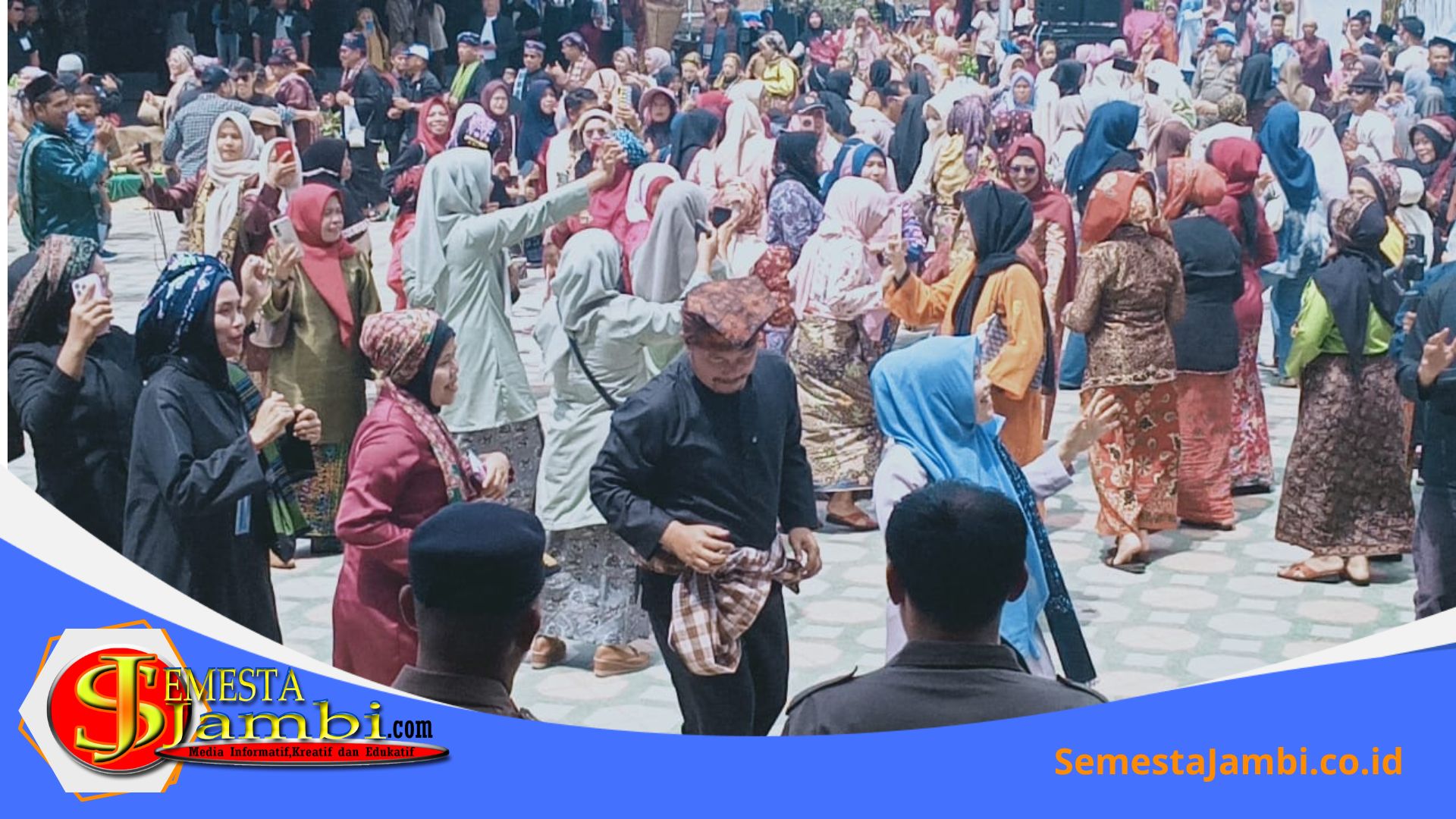 Suasana Festival Budaya Kerinci 2025 Saat Acara Penutupan