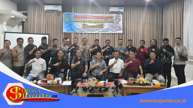 Suasana Musyawarah Kota Pjsi Sungaipenuh Dengan Peserta Klub Judo Dan Pelatih
