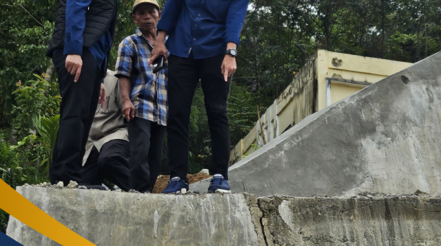 Tim Kejari Sungai Penuh Cek Lokasi Proyek Kantor Camat