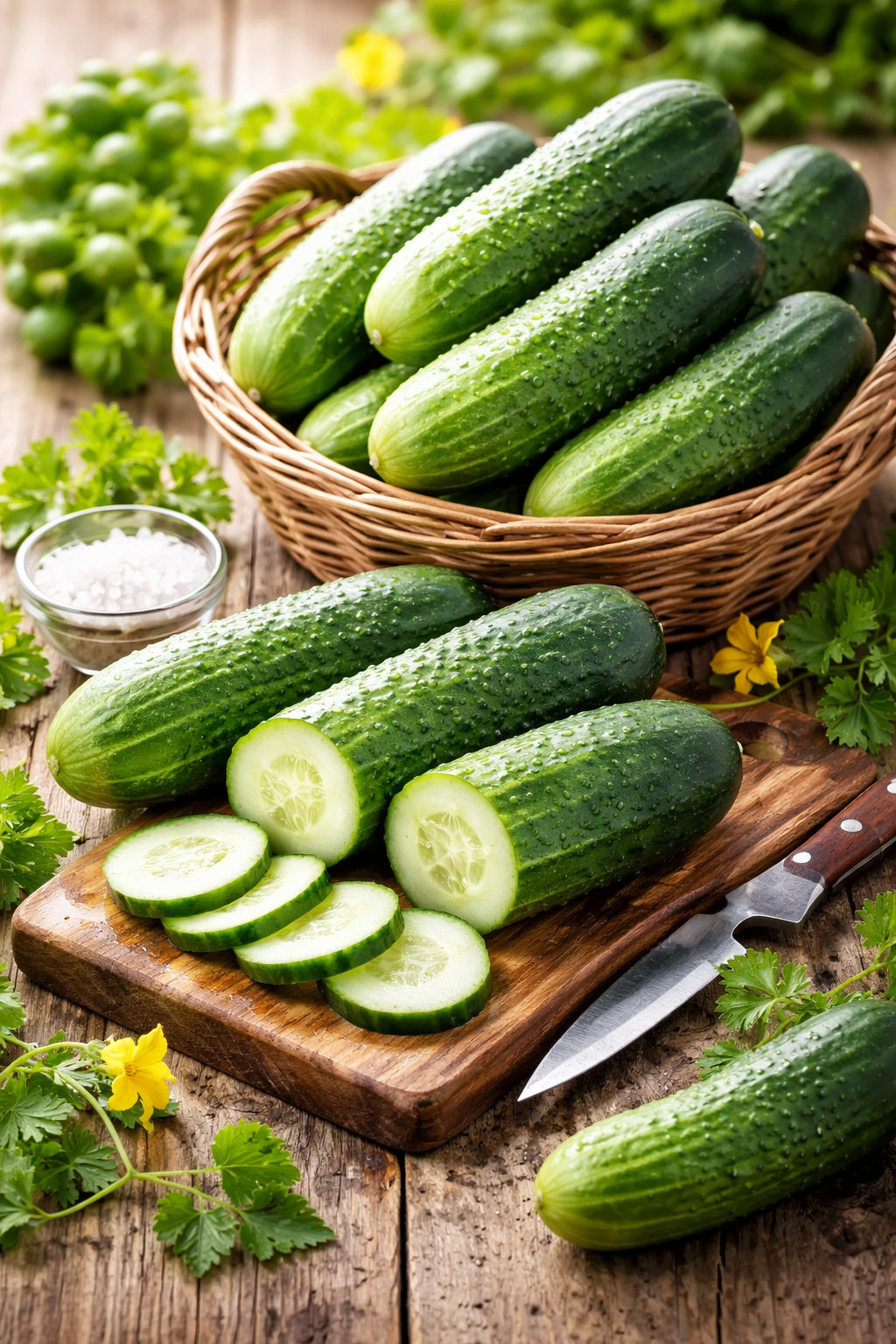 Buah Timun Segar Untuk Kesehatan Tubuh Alami