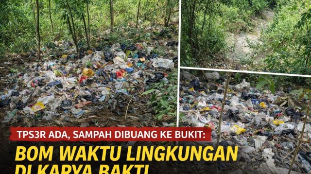Tumpukan Sampah Di Tpa Dadakan Sungai Penuh Foto Rendi Pradeza