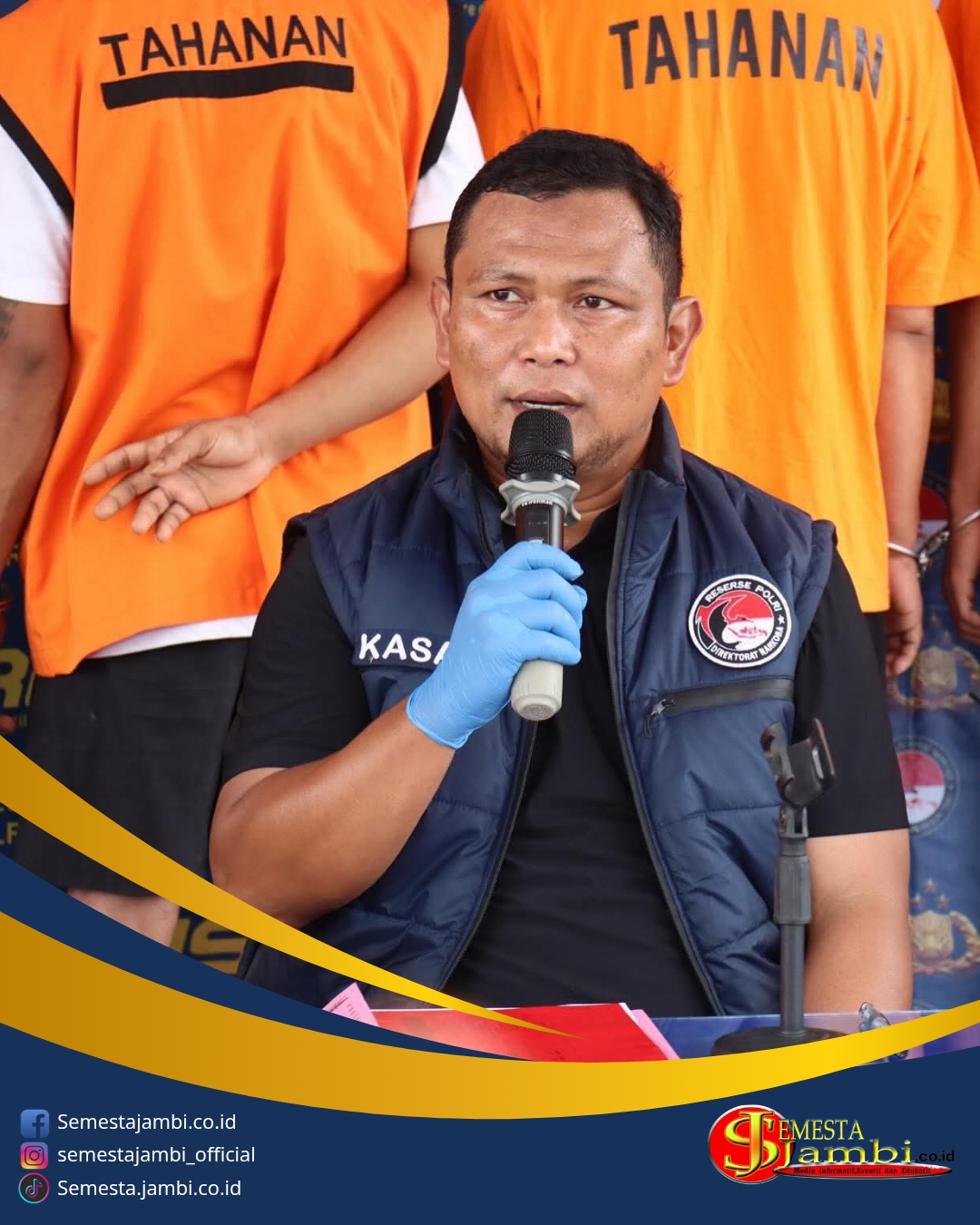 Akp Jeki Noviardi Kasatresnarkoba Polres Muaro Jambi Polda Jambi
