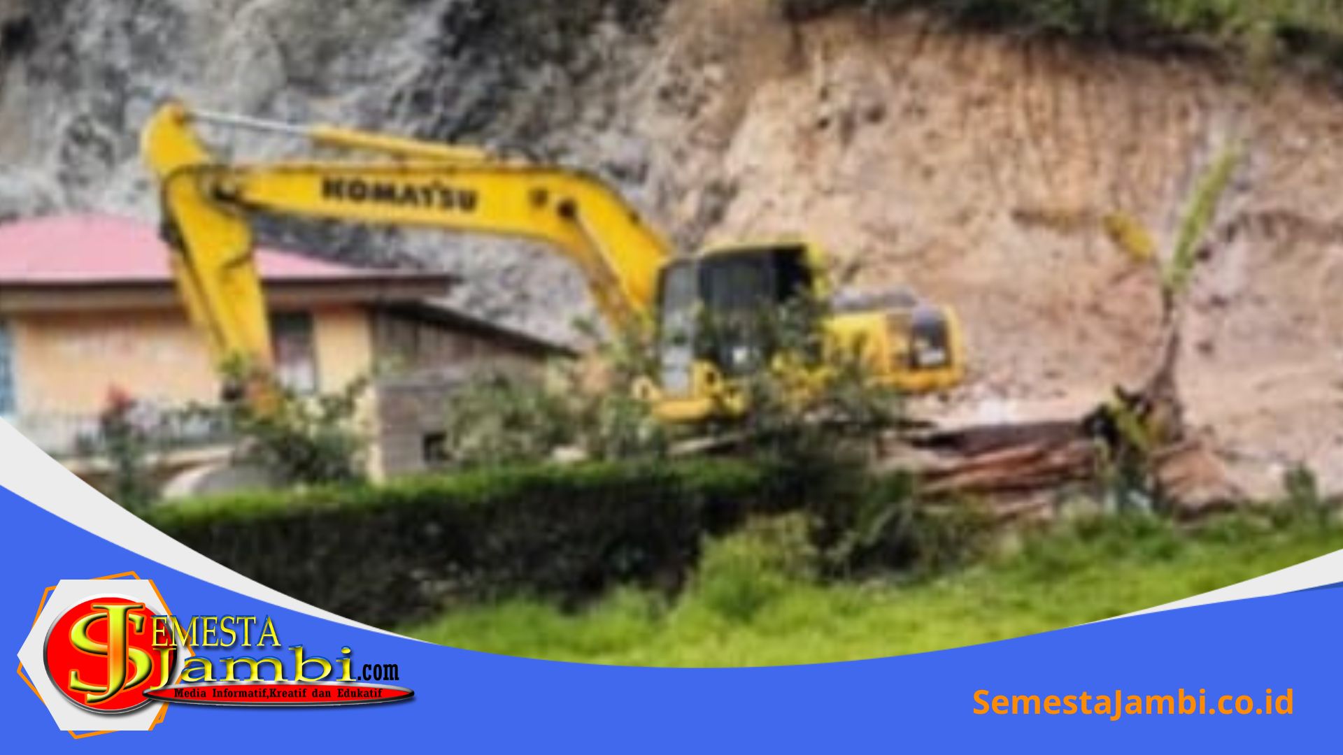 Aktivitas Galian C Ilegal Sungai Dalam Kerinci Menggunakan Alat Berat
