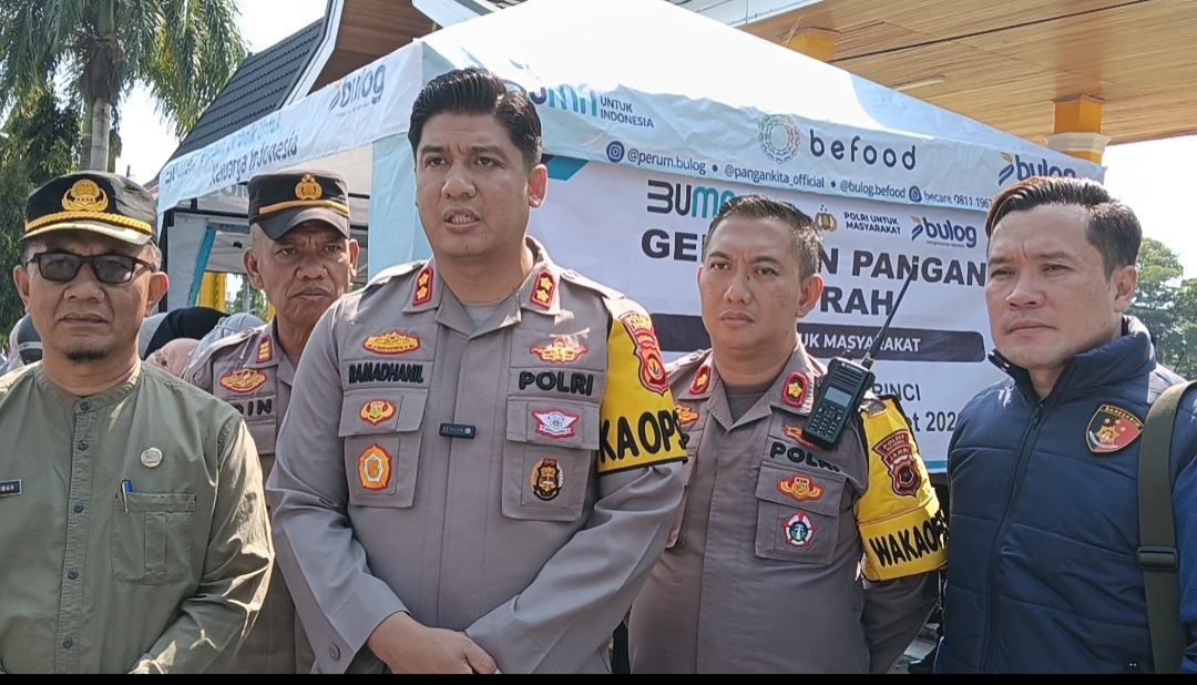 Gerakan Pangan Murah Polres Kerinci