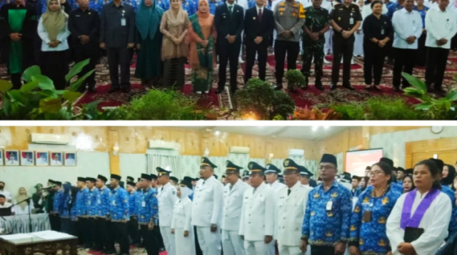 Moment Pelantikan 142 Pejabat Dan Pengawas