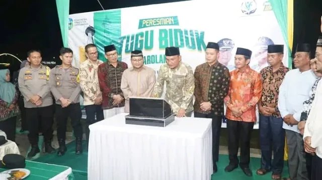 Peresmian Tugu Biduk Oleh Bupati Sarolangun