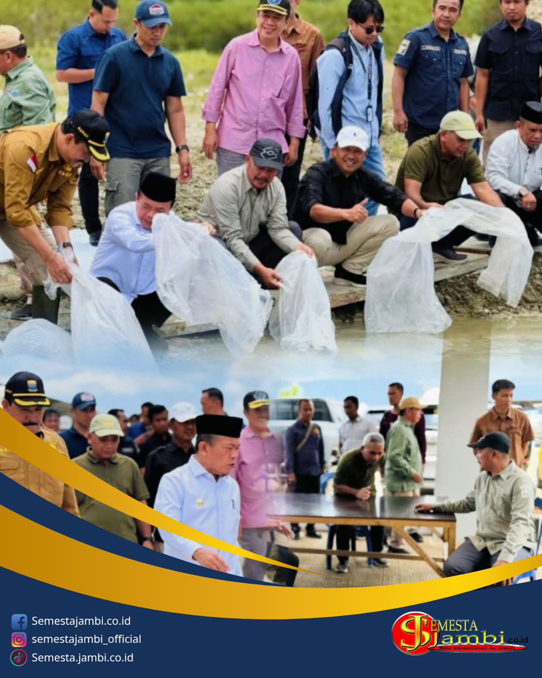 Restocking Ikan Oleh Pemerintah Di Sungai Batang Merao