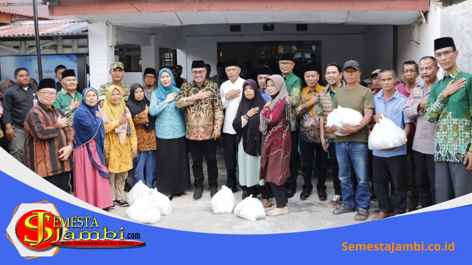 Wali Kota Alfin Meresmikan Rumah Singgah Lansia Juara Sungai Penuh