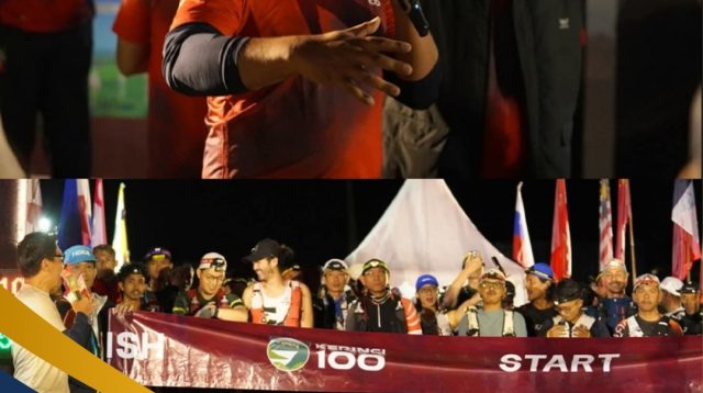 Bupati Kerinci Monadi Melepas Peserta Kerinci 100 Di Lapangan M10 Kayu Aro