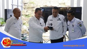 Pertemuan Pemkot Sungai Penuh Dengan Tvri Jambi Bahas Siaran Piala Dunia 2026