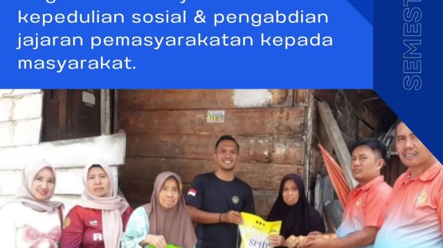 Rutan Sungai Penuh Salurkan Bantuan Sosial Kepada Masyarakat Dalam Rangka Hbp Ke 62