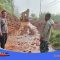 Alat Berat Membersihkan Material Longsor Di Jalan Nasional Kerinci Bangko
