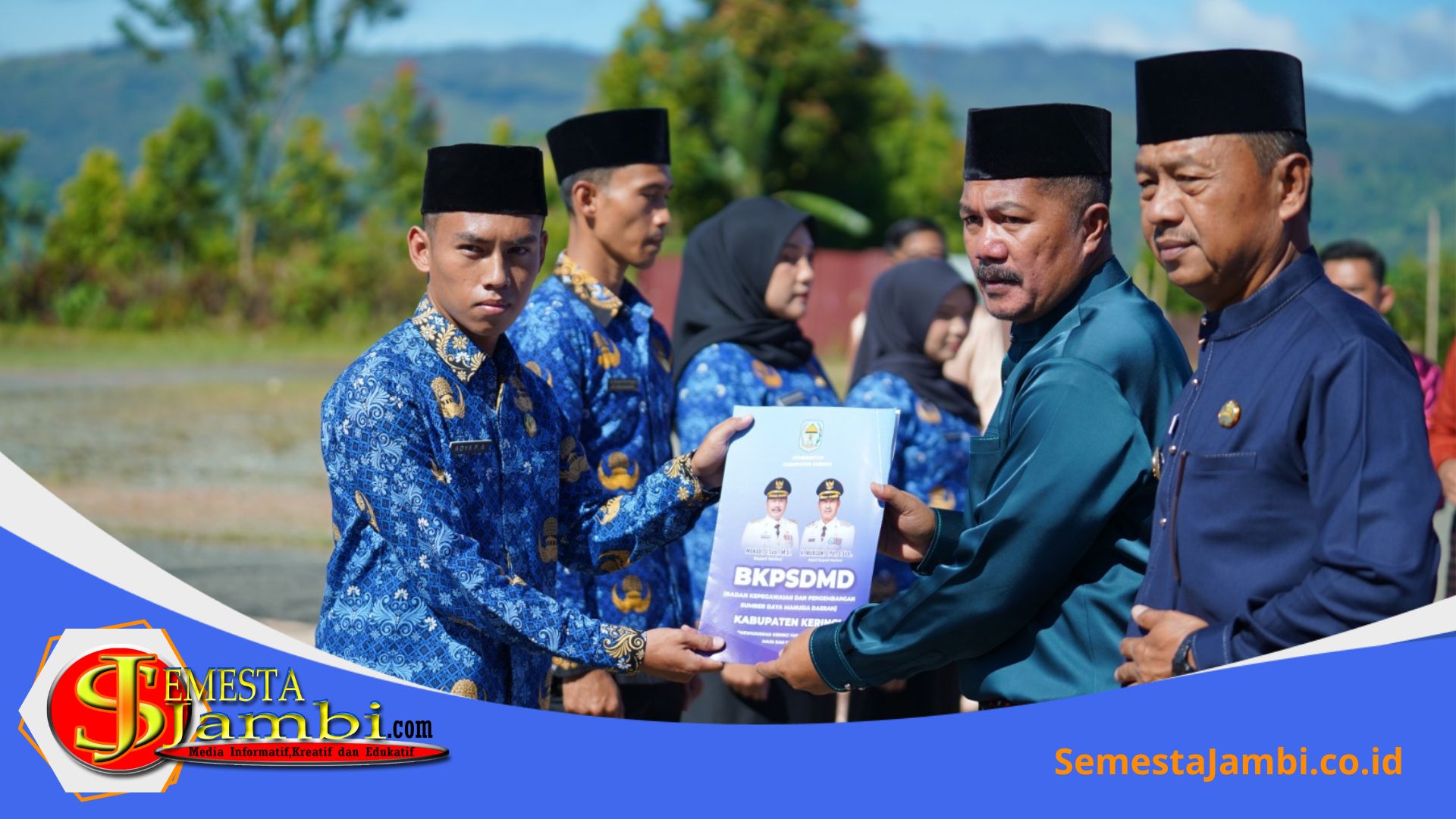 Bupati Monadi Menyerahkan Sk Pns Kerinci 2026