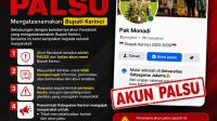 Contoh Tampilan Akun Media Sosial Palsu Di Facebook