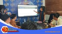 Diskominfo Kerinci Saat Memperkenalkan Sistem Simpers Digital