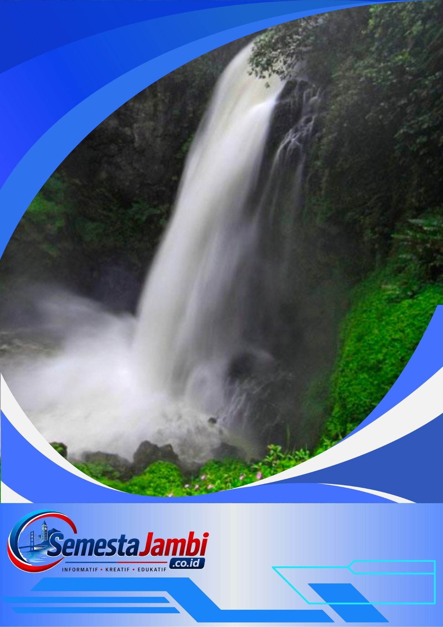 Keindahan Air Terjun Telun Berasap Kerinci Provinsi Jambi