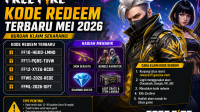 Kode Redeem Free Fire Terbaru Mei 2026