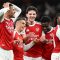 Selebrasi Pemain Arsenal Usai Lolos Ke Final Liga Champions
