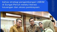 Wako Alfin Menerima Kunjungan Dpd Ri Dan Ojk Di Sungai Penuh