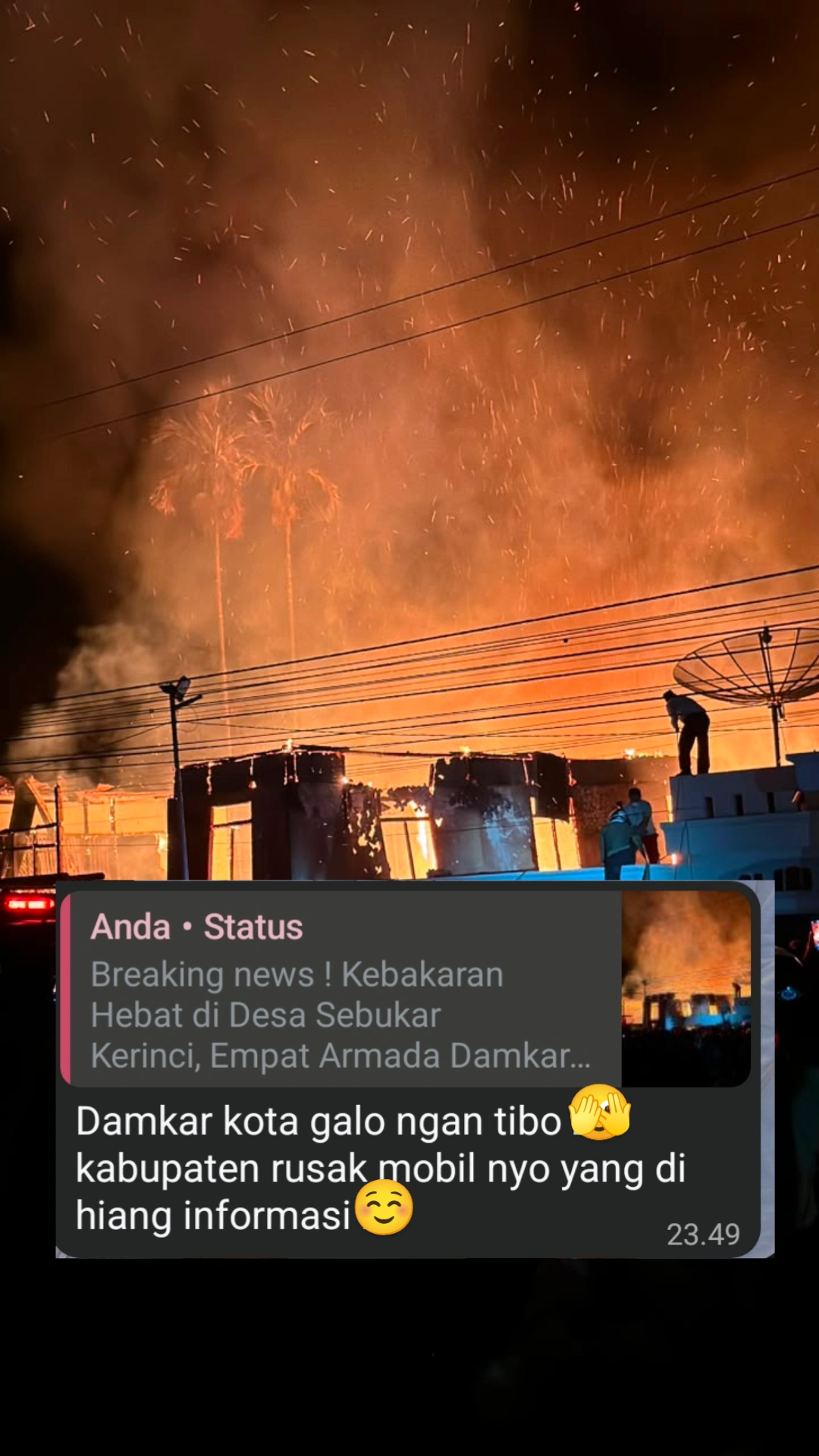 Damkar Kabupaten Di Pertanyakan Kesiapannya