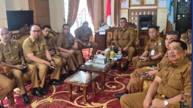 Wako Alfin Bersama Jajaran Pemkot Sungai Penuh Mengikuti Rapat Nasional Terkait Pppk Dan Belanja Pegawai Daerah