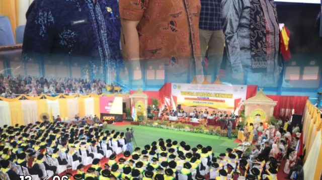 Ketua Dprd Kota Sungai Penuh Hutri Randa Menghadiri Wisuda Sarjana Ekonomi Stie Sakti Alam Kerinci Angkatan Xxiii Di Gor Ex Pemda Sungai Penuh