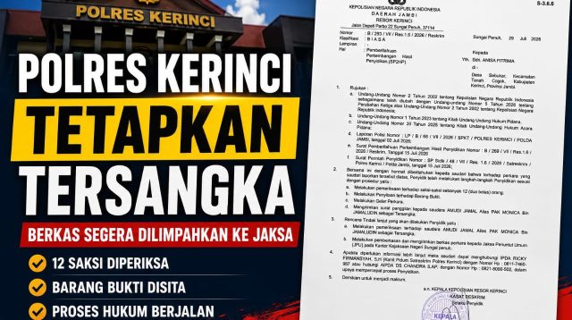 Penetapan Tersangka Tindakan Penganiayaan