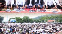 Pimpinan Dan Anggota Dprd Sungai Penuh Melaksanakan Shalat Idulfitri 1447 H Bersama Pemkot Dan Masyarakat Di Lapangan Merdeka Kota Sungai Penuh