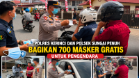 Aksi Peduli Kesehatan Polres Kerinci Dan Polsek Sungai Penuh