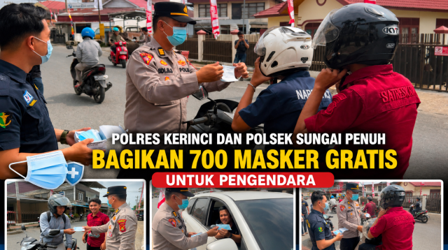 Aksi Peduli Kesehatan Polres Kerinci Dan Polsek Sungai Penuh