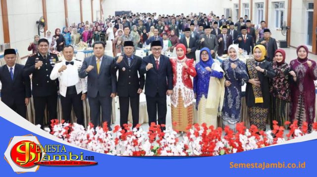 Suasana Malam Resepsi Kenegaraan Hut Ri Ke 81 Di Gedung Nasional Sungai Penuh
