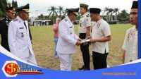 Wali Kota Alfin Dan Wawako Azhar Hamzah Saat Penyerahan Remisi Umum Di Rutan Sungai Penuh