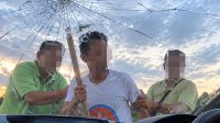 Pengrusakan Mobil Di Pelawan