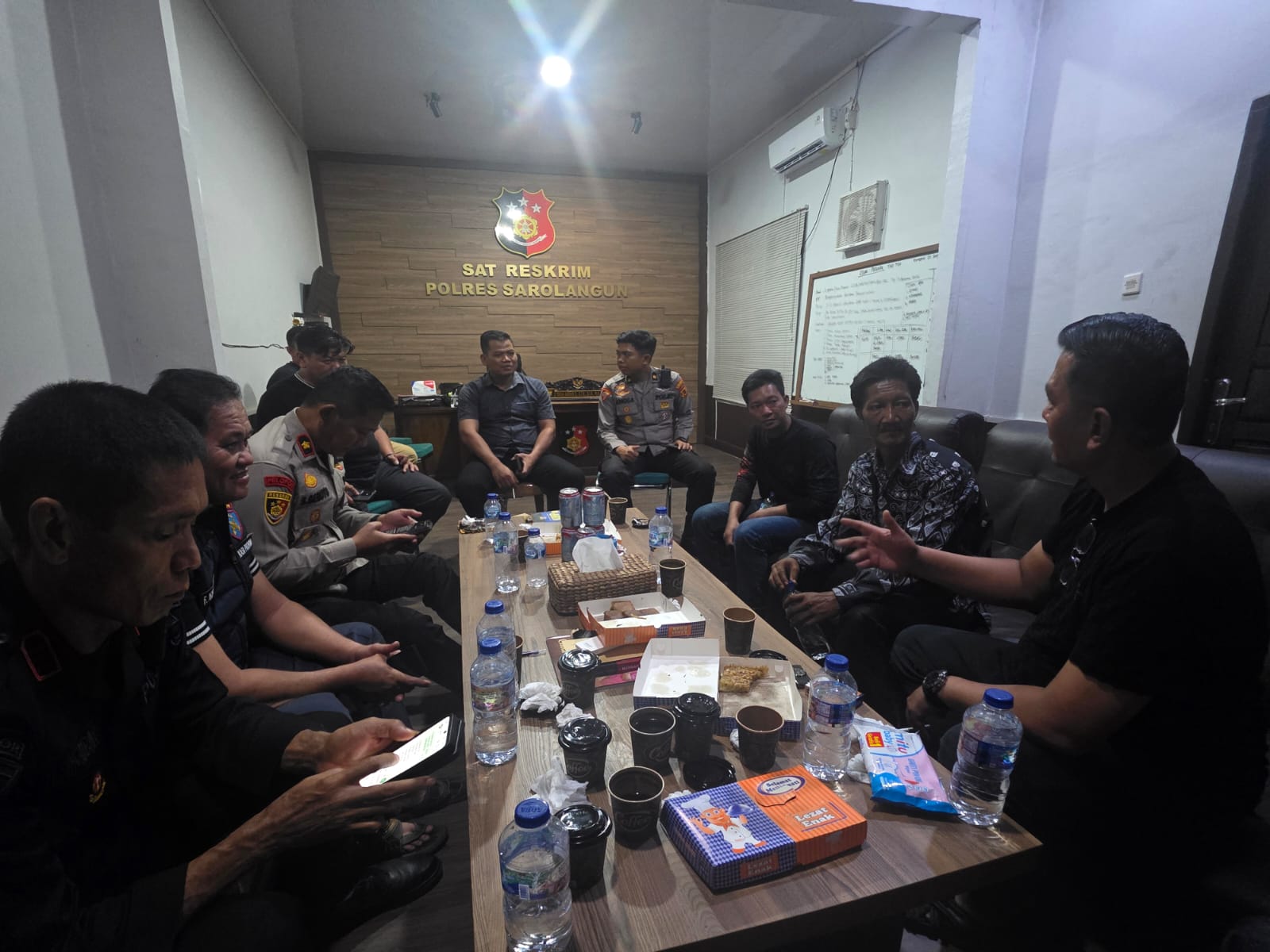 Polres Sarolangun Gelar Perkara Sad Keroyok Tni