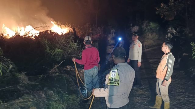 Proses Pemadaman Karhutla