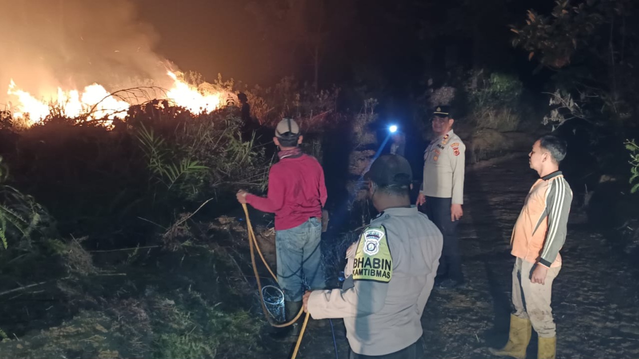 Proses Pemadaman Karhutla