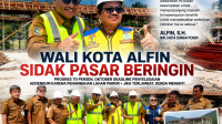 Wali Kota Sungai Penuh Alfin Sh Meninjau Langsung Pembangunan Pasar Beringin Bersama Jajaran Terkait