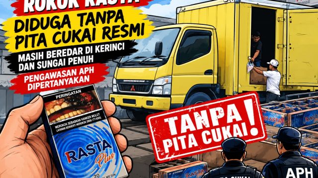 Kerinci Sungai Penuh Krisis Rokok Ilegal